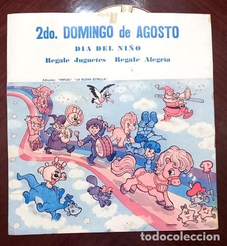 Thematic medals: antiguas laminas publicidad dia del nino juguetes implas