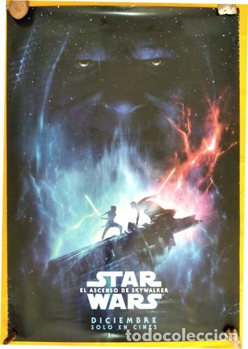 Thematic medals: afiche original star wars el ascenso de skywalker cine