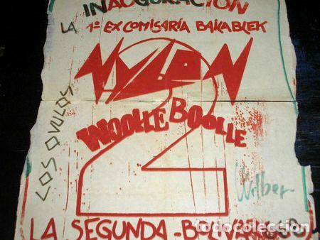 M&eacute;dailles th&eacute;matiques: nylonafiche publicitario1984grupo de reggae