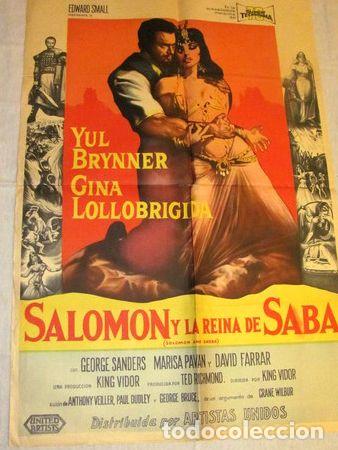 M&eacute;dailles th&eacute;matiques: afiches de cine antiguos con yul brynner