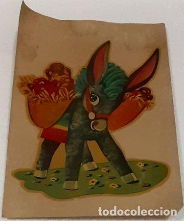 M&eacute;dailles th&eacute;matiques: calcomania al agua nubiola retro 387 burrito decada 60