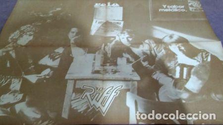 Medaglie tematiche: riff poster de revista pelo 43 cm de alto x 56 cm de ancho