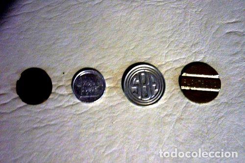 M&eacute;dailles th&eacute;matiques: fichas y cospeles subte entel y juego