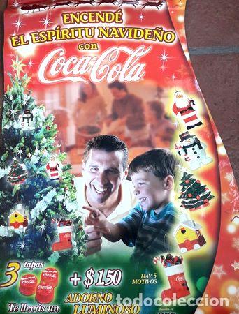 M&eacute;dailles th&eacute;matiques: coca cola poster promocion navidad 2004