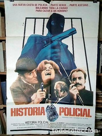 Thematische Medaillen: historia policial pelicula afiche cine original