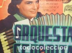 Medaglie tematiche: afiche de cine orquesta de senoritas cod 293