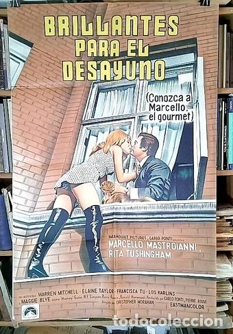 Medaglie tematiche: brillantes para el desayuno poster afiche cine original