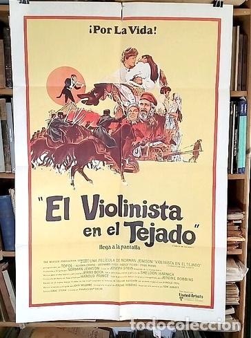 M&eacute;dailles th&eacute;matiques: el violinista en el tejado poster afiche cine original