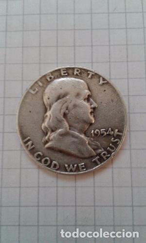 M&eacute;dailles th&eacute;matiques: moneda 12 dolar d 1954 plata 900 Ed. 954