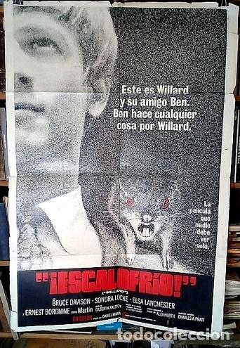 M&eacute;dailles th&eacute;matiques: escalofrio poster afiche cine original