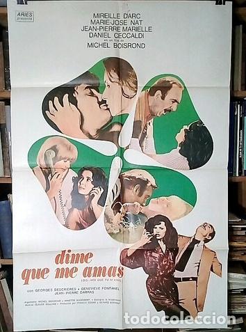 M&eacute;dailles th&eacute;matiques: dime que me amas poster afiche cine original