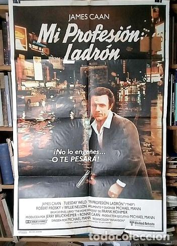 M&eacute;dailles th&eacute;matiques: mi profesion ladron poster afiche cine original