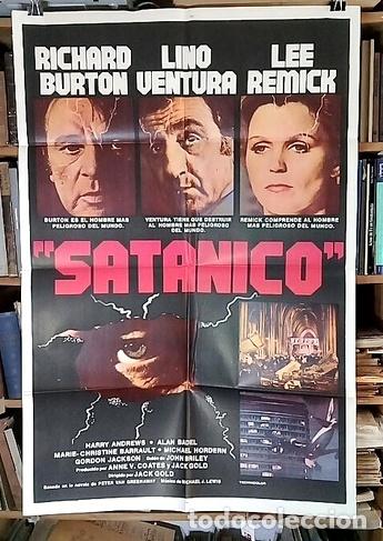 M&eacute;dailles th&eacute;matiques: satanico poster afiche cine original