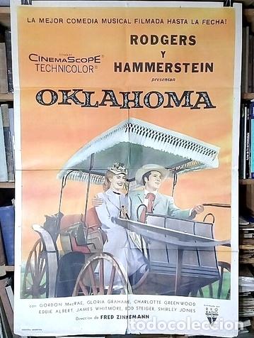 M&eacute;dailles th&eacute;matiques: oklahoma pelicula poster afiche cine original