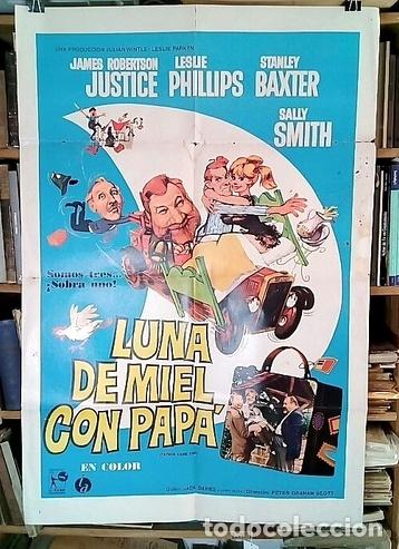 M&eacute;dailles th&eacute;matiques: luna de miel con papa poster afiche cine original