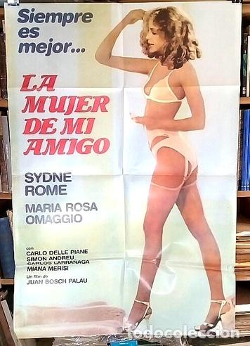 M&eacute;dailles th&eacute;matiques: la mujer de mi amigo pelicula afiche cine original
