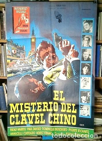 M&eacute;dailles th&eacute;matiques: el misterio del clavel chino pelicula afiche cine original