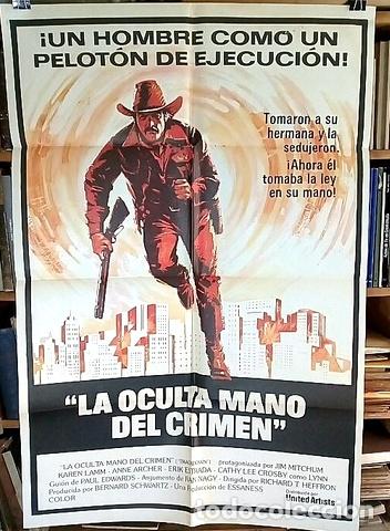 Medallas tem&aacute;ticas: la oculta mano del crimen pelicula afiche cine original