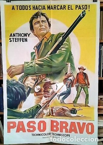 Medallas tem&aacute;ticas: paso bravo poster afiche cine original