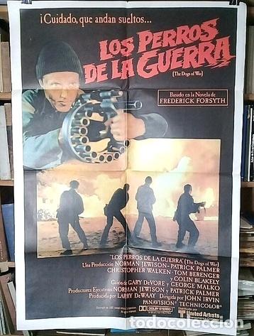 Medallas tem&aacute;ticas: los perros de la guerra pelicula afiche cine original