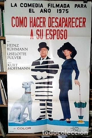Thematic medals: como hacer desaparecer a su esposo afiche cine original