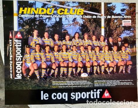 Thematic medals: lote de posters rugby sic hindu pumas el grafico