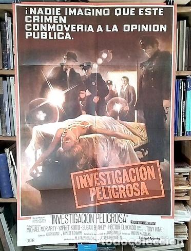 Thematic medals: investigacion peligrosa poster afiche cine original