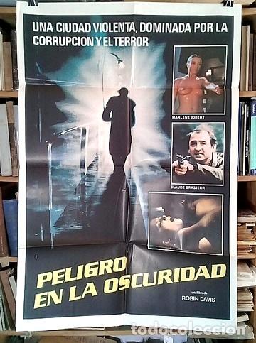 Thematic medals: peligro en la oscuridad poster afiche cine original