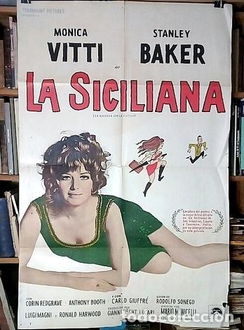 Thematic medals: la siciliana poster afiche cine original