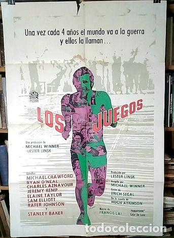 Thematic medals: los juegos pelicula afiche cine original