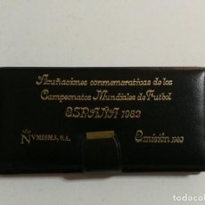 Medallas temáticas: ESTUCHE CON MONEDAS DE PLATA DEL MUNDIAL ESPAÑA 82 NUMISMA SA. Lote 286910033