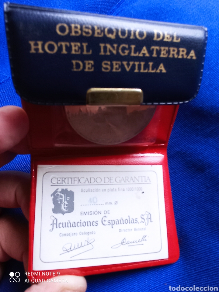 Medallas temáticas: MEDALLA PLATA FINA SEVILLA - Foto 3 - 287195993