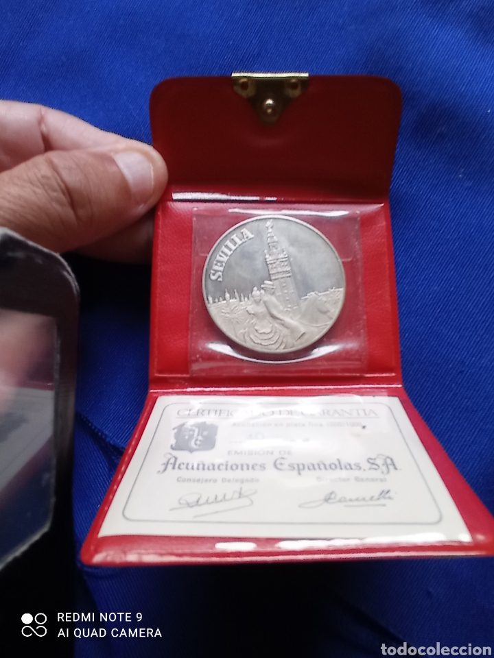 Medallas temáticas: MEDALLA PLATA FINA SEVILLA - Foto 5 - 287195993