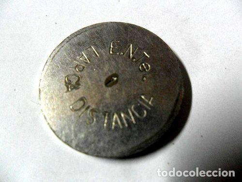 M&eacute;dailles th&eacute;matiques: entel antiguo cospel ficha larga distancia telefono