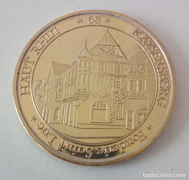 M&eacute;dailles th&eacute;matiques: MONEDA SOUVENIR - MEDALLA - JETON TURISTICO N&ordm;68- FRANCIA KAYSERSBERG - FONDERIE SAINT LUC