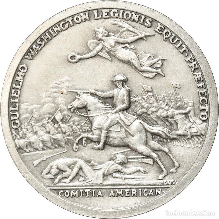 Medaglie tematiche: [#181061] Estados Unidos de Am&eacute;rica, medalla, Lieutenant Colonel William Washington