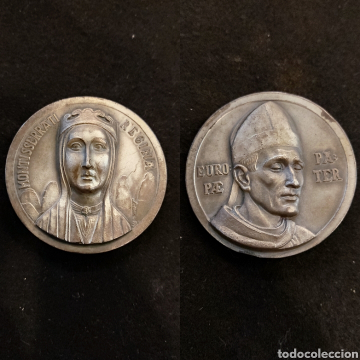 Medaglie tematiche: Medalla de gran relieve, Montserrat Regina