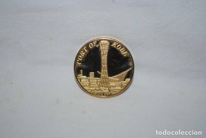 Medaglie tematiche: MEDALLA CONMEMORATIVA AL PUERTO DE KOBE , JAPON .