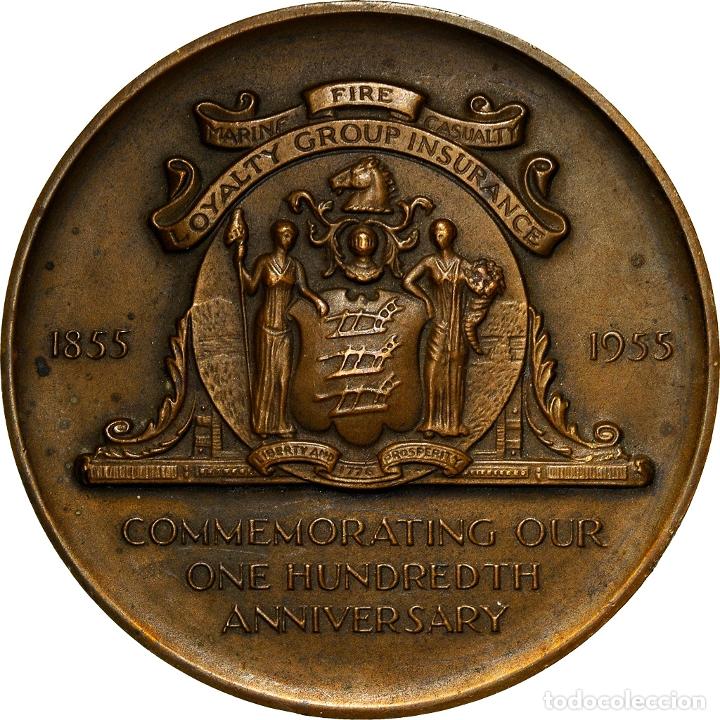 Medaglie tematiche: [#181406] Estados Unidos de Am&eacute;rica, medalla, Firemen's Insurance Company of Newark New