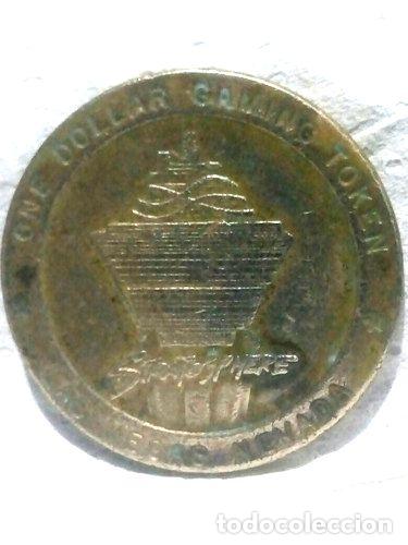 Medaglie tematiche: ficha de casino de las vegas de un dolarcasino stratosphere