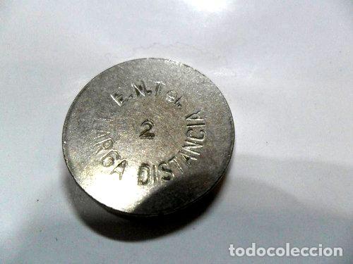 Medaglie tematiche: entel n 2 larga distancia ficha cospel telefono