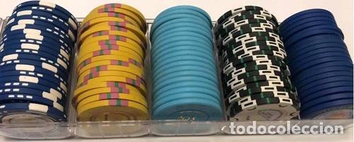 Medalhas tem&aacute;ticas: fichas de poker calidad casino