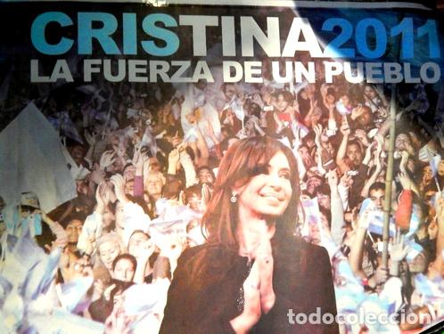 Medalhas tem&aacute;ticas: cristina fernandez kirchner presidenta 2011 poster