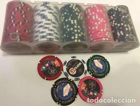 Medalhas tem&aacute;ticas: fichas de poker casino