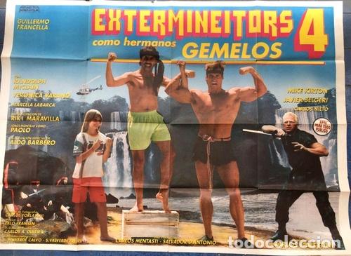 Medallas tem&aacute;ticas: afiche extermineitors 4 original cine