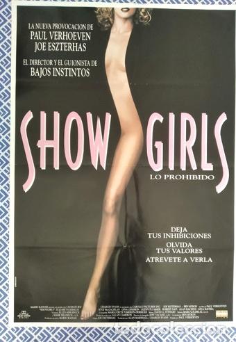 Medaglie tematiche: afiche original showgirls paul verhoeven unico