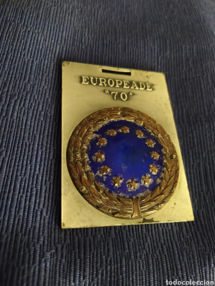 Medaglie tematiche: Medalla esmaltada Europeade 70 Gandarillas julio 19-29 la Coru&ntilde;a 1970