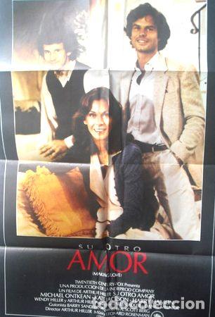 M&eacute;dailles th&eacute;matiques: afiche original de la pelicula su otro amor making love