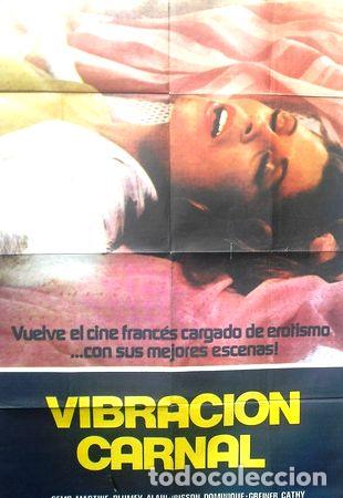 M&eacute;dailles th&eacute;matiques: afiche original de la pelicula vibracion carnal