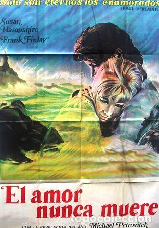 M&eacute;dailles th&eacute;matiques: afiche original de la pelicula el amor nunca muere
